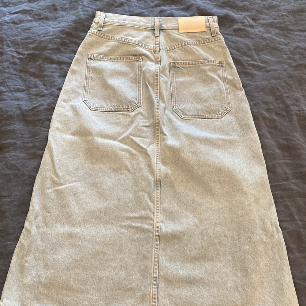 NWOT Citizens of Humanity midi denim skirt - Picture 6 of 6